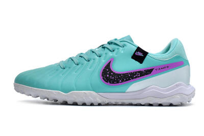 Nike Tiempo Legend 10 Academy TF Football Shoes - Blue/Purple/White