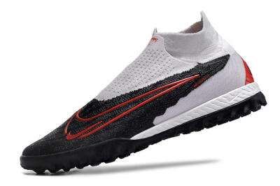 Nike Phantom GX Elite DF Link TF Football Shoes - White/Black/Red