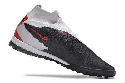 Nike Phantom GX Elite DF Link TF Football Shoes - White/Black/Red