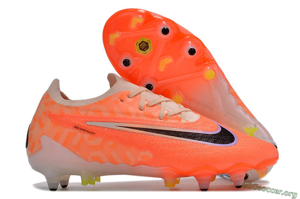 Nike Phantom GX Elite Link Pro SG Football Boots - Pink/Black/Purple 2