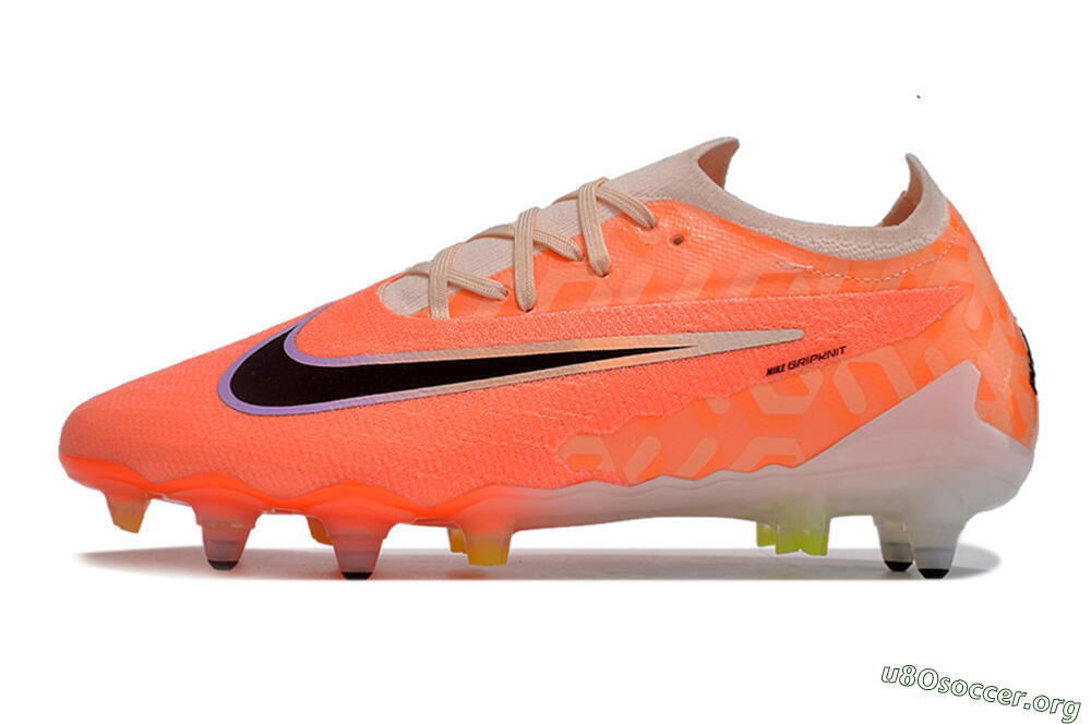 Nike Phantom GX Elite Link Pro SG Football Boots - Pink/Black/Purple 3