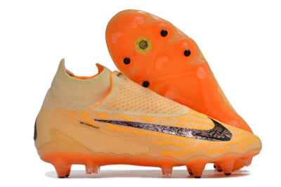 Nike Phantom GX Elite DF Link Pro SG Football Boots - Orange/Pink/Black
