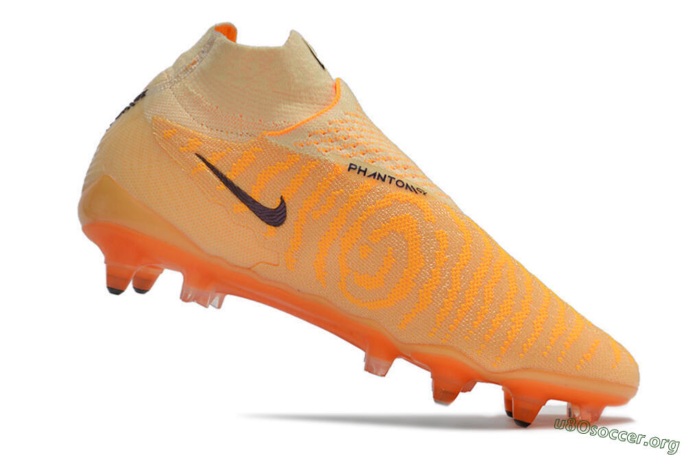Nike Phantom GX Elite DF Link Pro SG Football Boots - Orange/Pink/Black 4