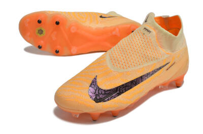 Nike Phantom GX Elite DF Link Pro SG Football Boots - Orange/Pink/Black