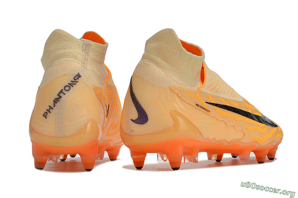 Nike Phantom GX Elite DF Link Pro SG Football Boots - Orange/Pink/Black 6