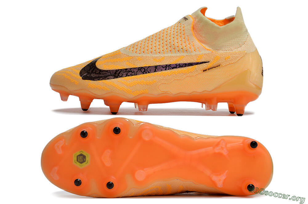 Nike Phantom GX Elite DF Link Pro SG Football Boots - Orange/Pink/Black 1