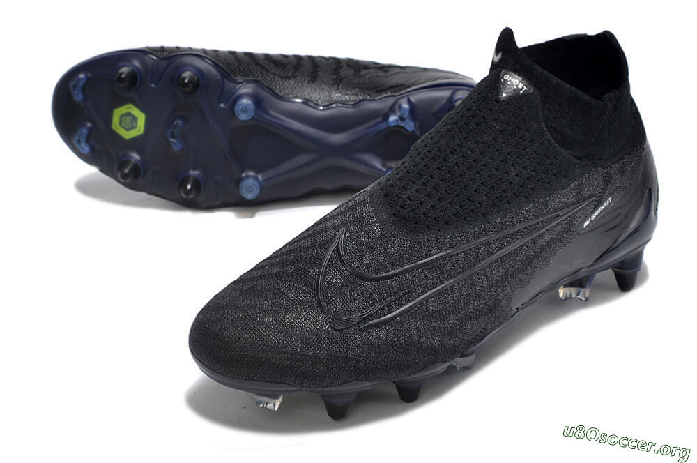 Nike Phantom GX Elite DF Link Pro SG Football Boots - Black/Blue 0