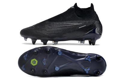 Nike Phantom GX Elite DF Link Pro SG Football Boots - Black/Blue