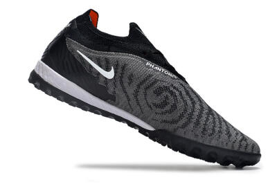 Nike Phantom GX Elite TF Football Shoes - Black/White/Grey