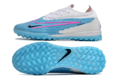 Nike Phantom GX Elite TF Football Shoes - Blue/White/Pink