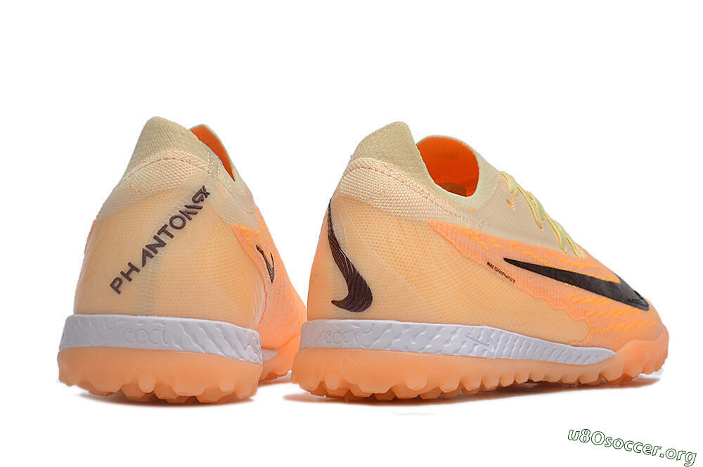 Nike Phantom GX Elite TF Football Shoes - Orange/Pink/Black 6