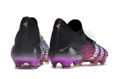 Adidas Predator Freak.1 FG Football Boots - Black/Pink/Purple