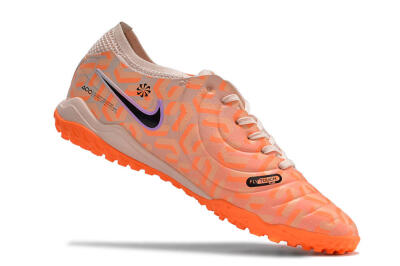 Nike Tiempo Legend 10 Elite TF Football Shoes - Orange/White/Black