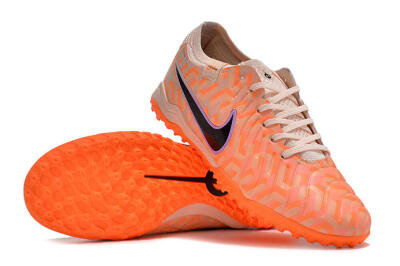 Nike Tiempo Legend 10 Elite TF Football Shoes - Orange/White/Black