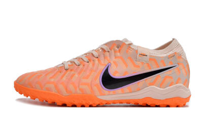 Nike Tiempo Legend 10 Elite TF Football Shoes - Orange/White/Black