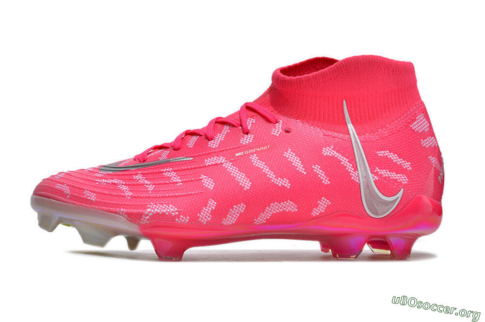 Nike Phantom Luna Elite FG Football Boots - Red/Silver/White 3