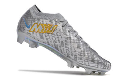 Nike Air Zoom Mercurial Vapor 15 Elite FG Football Boots - Silver/Gold