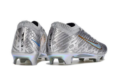 Nike Air Zoom Mercurial Vapor 15 Elite FG Football Boots - Silver/Gold