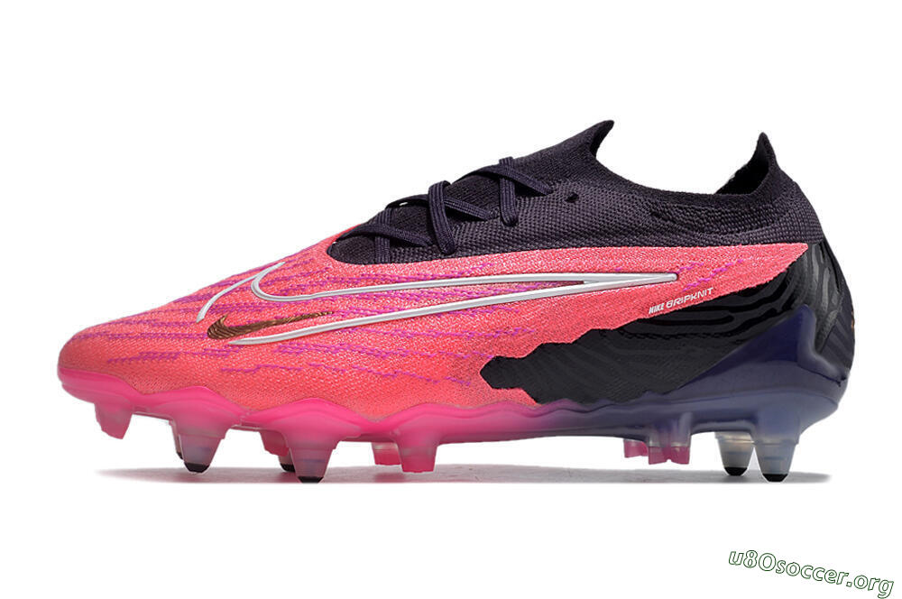 Nike Phantom GX Elite Link Pro SG Football Boots - Pink/White/Black 3