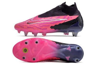 Nike Phantom GX Elite Link Pro SG Football Boots - Pink/White/Black