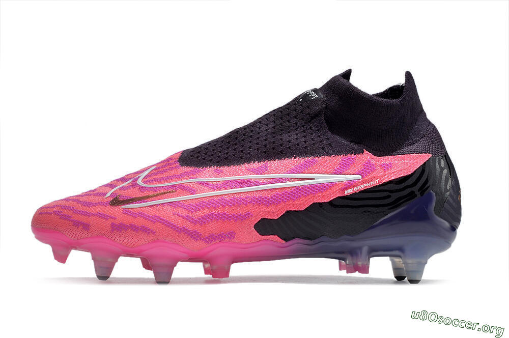Nike Phantom GX Elite Link Pro SG Football Boots - Pink/White/Black 3