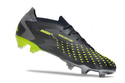 Adidas Predator Accuracy Paul Pogba.1 FG Football Boots - Grey/Black/Yellow