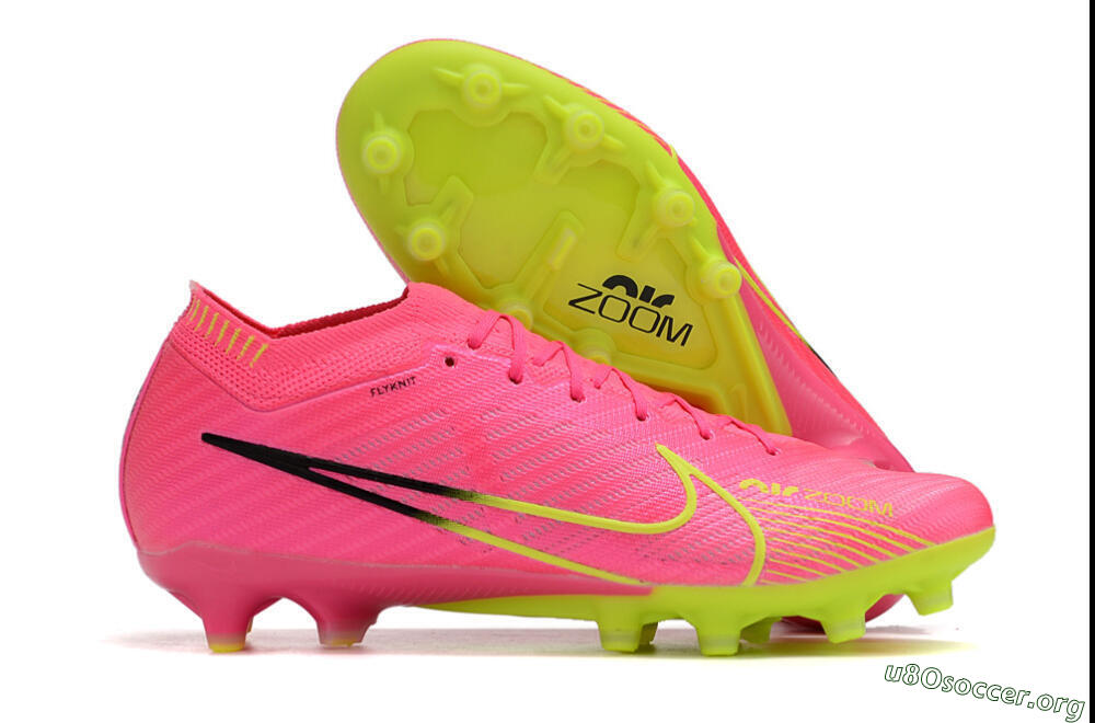 Nike Air Zoom Mercurial Vapor 15 Elite FG Football Boots - Red/Yellow/Black 2