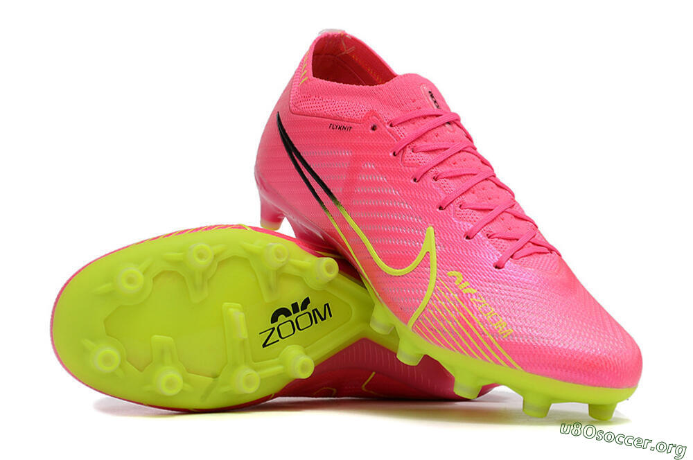 Nike Air Zoom Mercurial Vapor 15 Elite FG Football Boots - Red/Yellow/Black 4