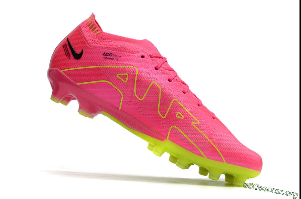 Nike Air Zoom Mercurial Vapor 15 Elite FG Football Boots - Red/Yellow/Black 7
