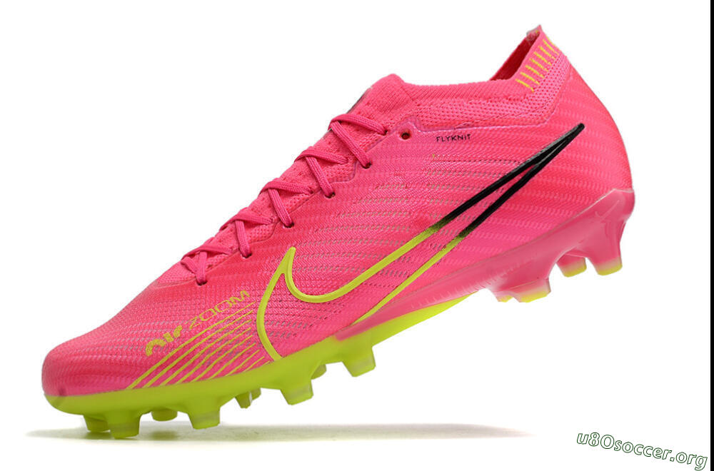 Nike Air Zoom Mercurial Vapor 15 Elite FG Football Boots - Red/Yellow/Black 8