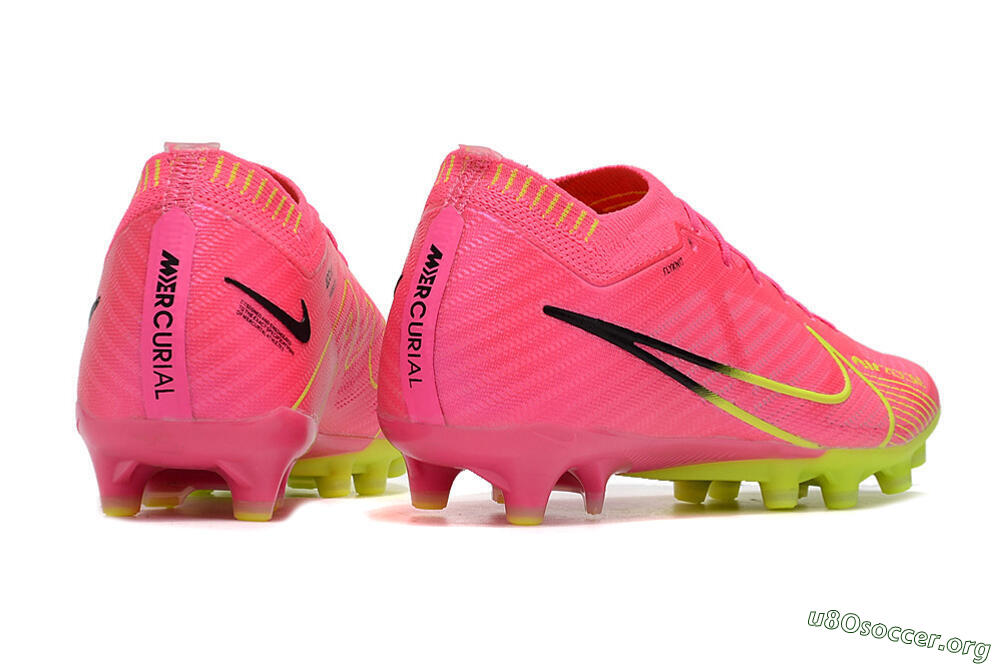 Nike Air Zoom Mercurial Vapor 15 Elite FG Football Boots - Red/Yellow/Black 9