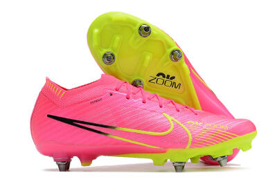 Nike Air Zoom Mercurial Vapor 15 Elite SG Football Boots - Red/Yellow/Black
