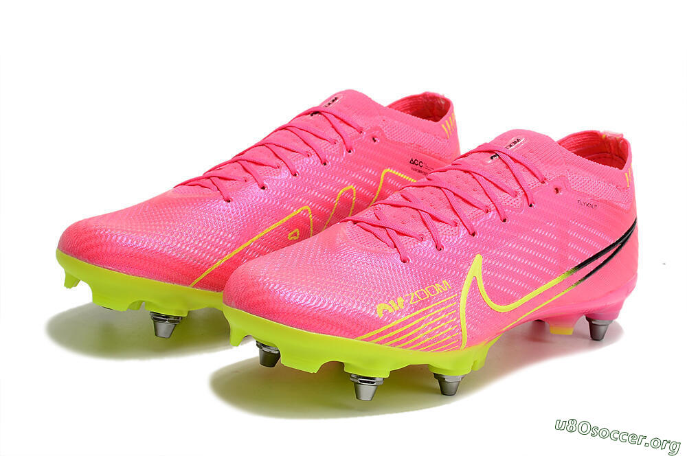 Nike Air Zoom Mercurial Vapor 15 Elite SG Football Boots - Red/Yellow/Black 5