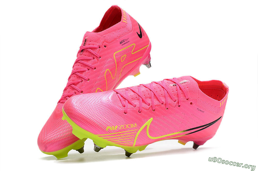 Nike Air Zoom Mercurial Vapor 15 Elite SG Football Boots - Red/Yellow/Black 6