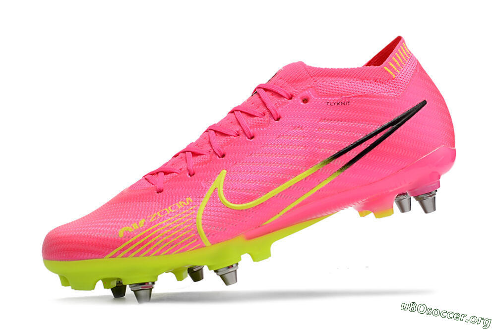 Nike Air Zoom Mercurial Vapor 15 Elite SG Football Boots - Red/Yellow/Black 8