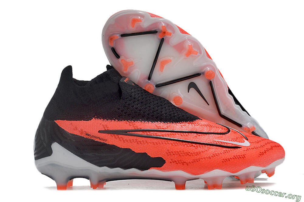 Nike Phantom GX Elite FG Football Boots - Red/Black/White 2