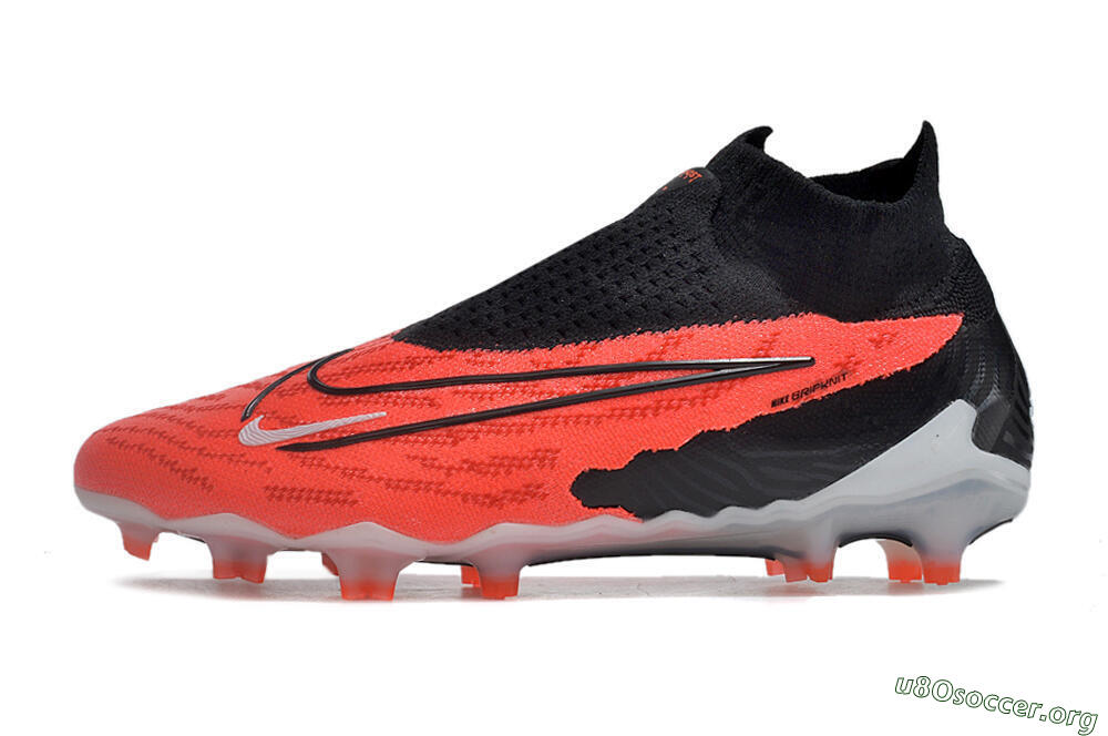 Nike Phantom GX Elite FG Football Boots - Red/Black/White 3