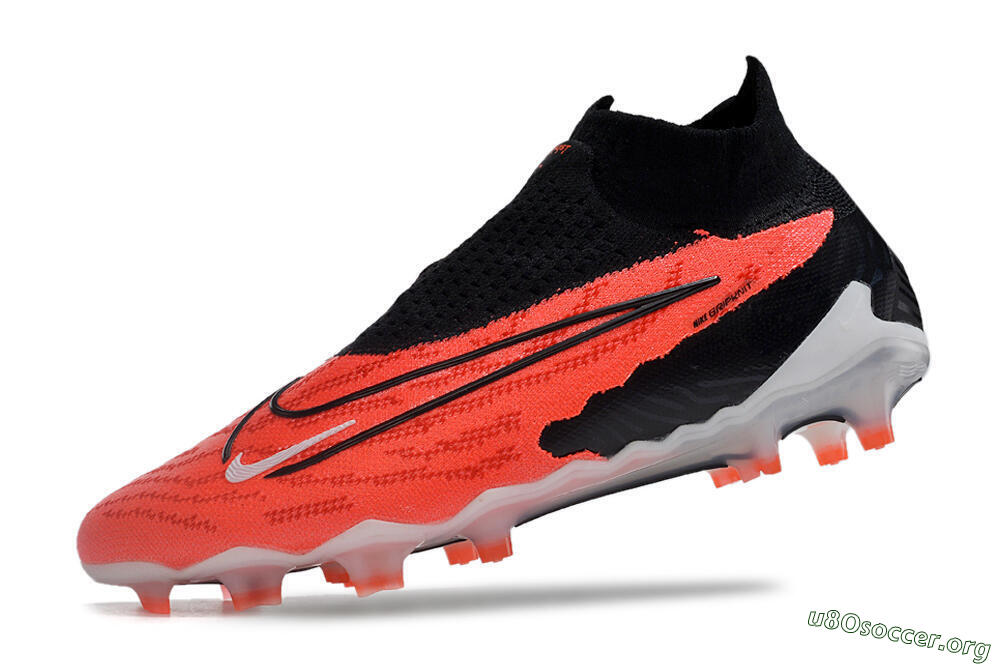 Nike Phantom GX Elite FG Football Boots - Red/Black/White 5