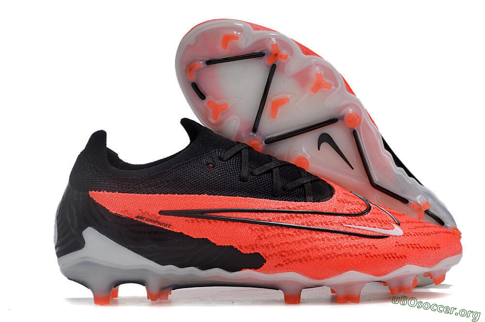 Nike Phantom GX Elite FG Football Boots - Red/Black/White 2