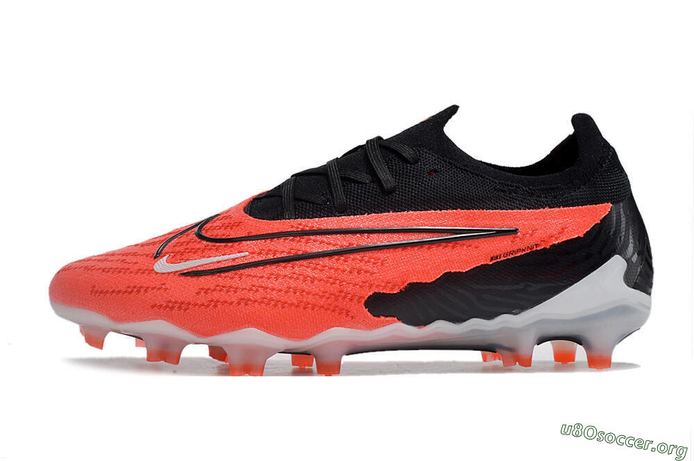 Nike Phantom GX Elite FG Football Boots - Red/Black/White 3
