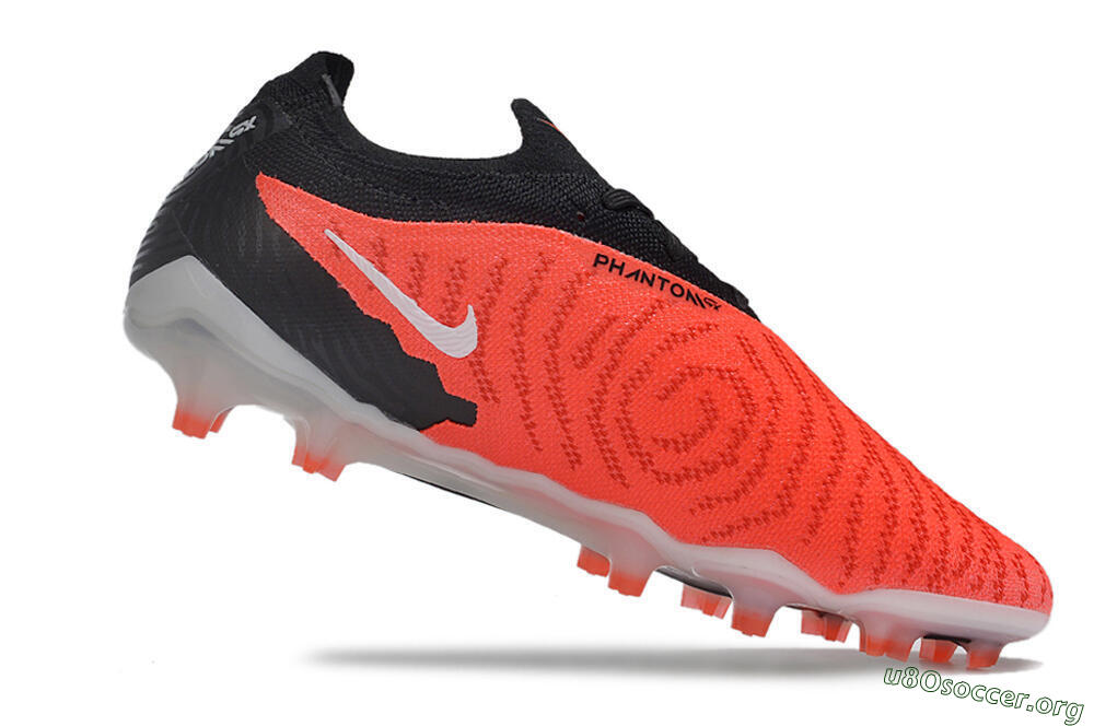 Nike Phantom GX Elite FG Football Boots - Red/Black/White 4