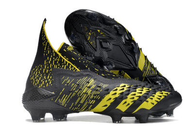 Adidas Predator Freak.1 FG Football Boots - Black/Yellow