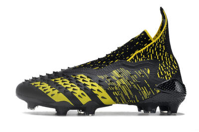 Adidas Predator Freak.1 FG Football Boots - Black/Yellow