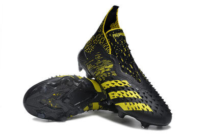 Adidas Predator Freak.1 FG Football Boots - Black/Yellow