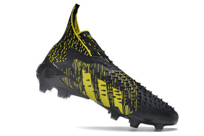 Adidas Predator Freak.1 FG Football Boots - Black/Yellow