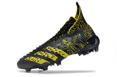 Adidas Predator Freak.1 FG Football Boots - Black/Yellow