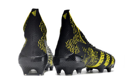 Adidas Predator Freak.1 FG Football Boots - Black/Yellow