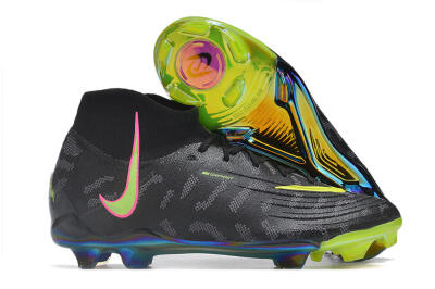 Nike Phantom Luna Elite FG Football Boots - Black/Yellow/Pink