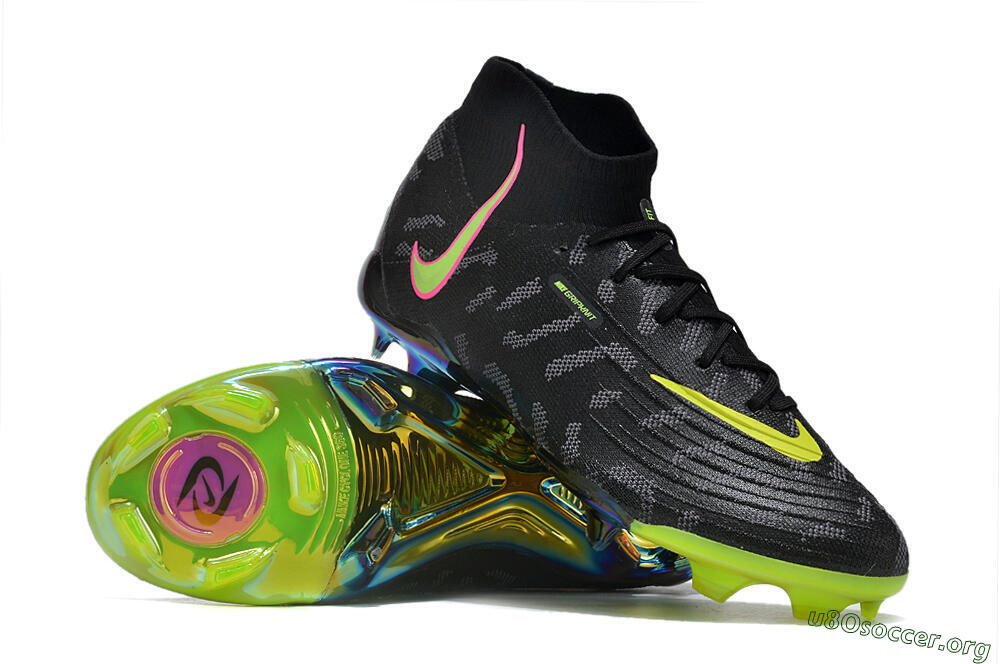 Nike Phantom Luna Elite FG Football Boots - Black/Yellow/Pink 0