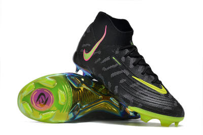 Nike Phantom Luna Elite FG Football Boots - Black/Yellow/Pink